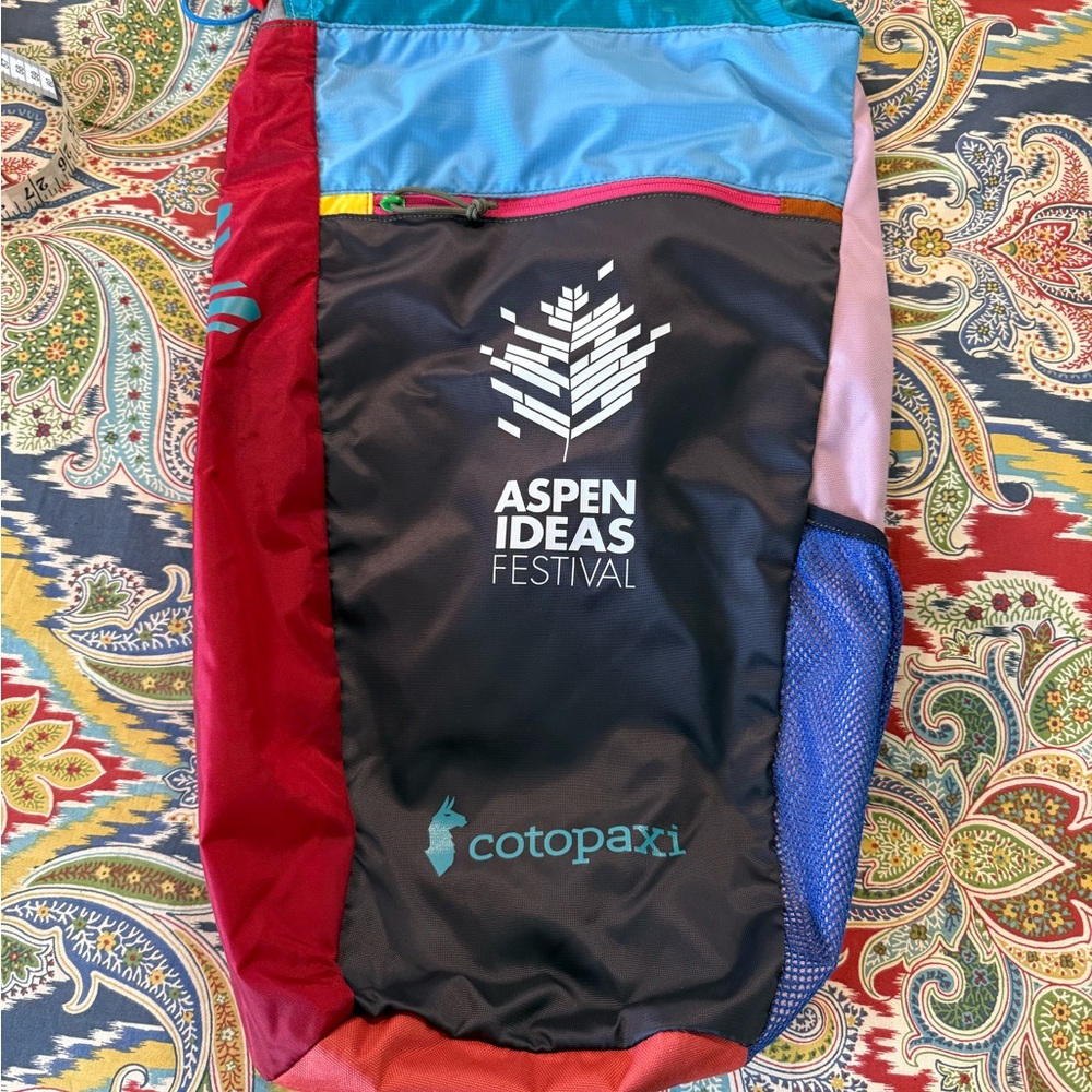 Cotopaxi Red and Black Festival Backpack